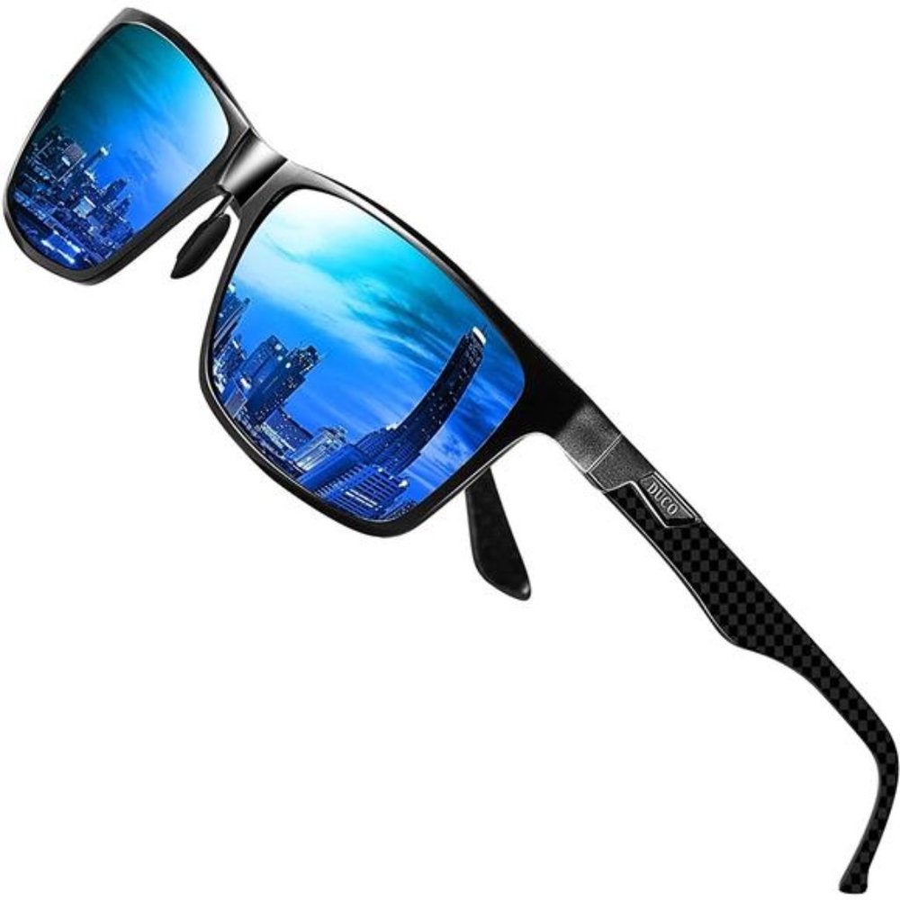 Men's Luxury Carbon Fiber Temple Polarized Sunglasses for Men Sports UV400